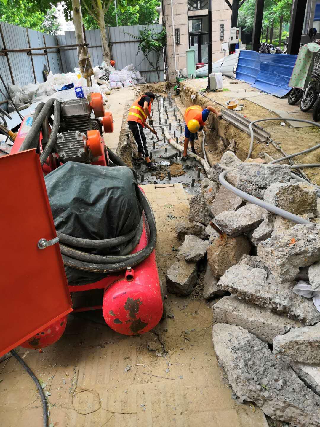 山东地基加固解决房子的地基下沉问题